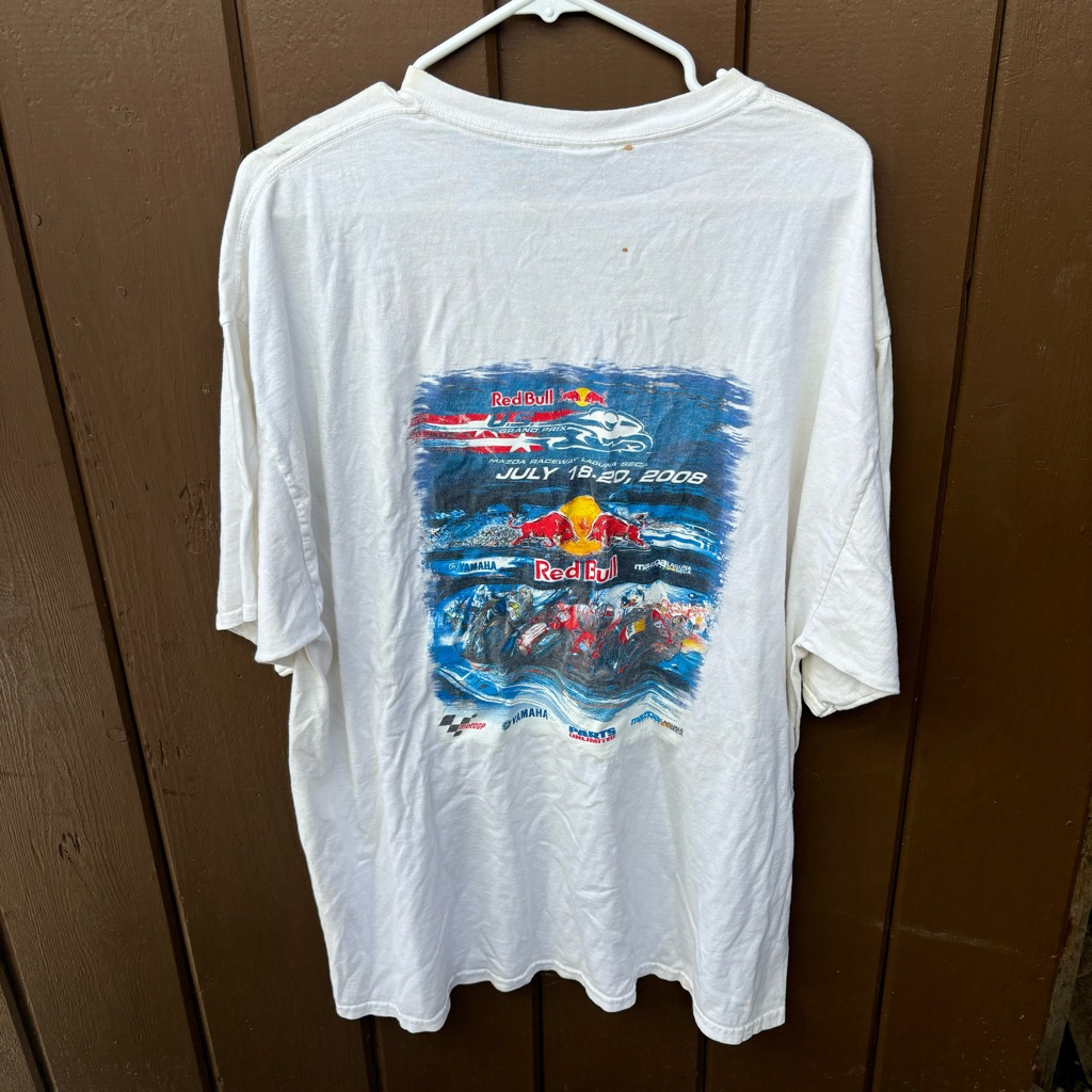 Red Bull Grand Prix At Mazda Raceway Laguna Seca From July 1820 2008 Shirt 2xl